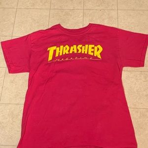 Pink thrasher t shirt